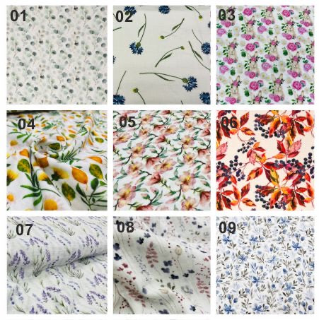 Manta de tiro Funda de cama de muselina de algodón orgánico y ecológico