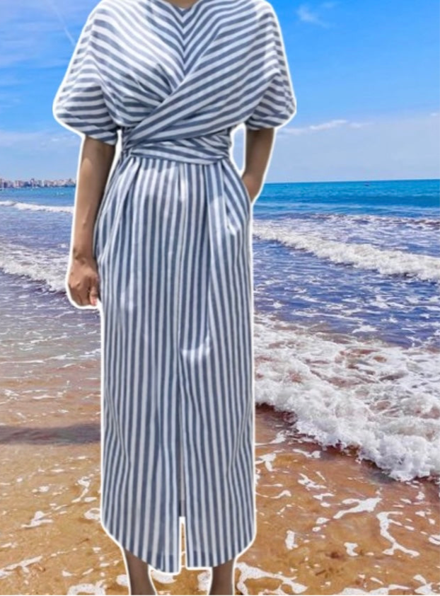 Saint-Tropez Wrap Dress - Available NOW SS25