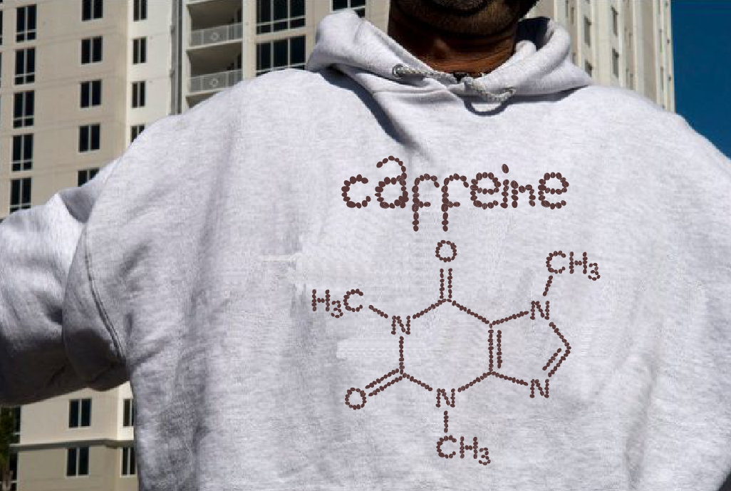 T-shirt l Sweatshirt l Sweat à capuche Molécule de caféine, Amateur de café Addicted Addiction Coffeeholic Espresso Lover Gift, Sip Sip Hooray