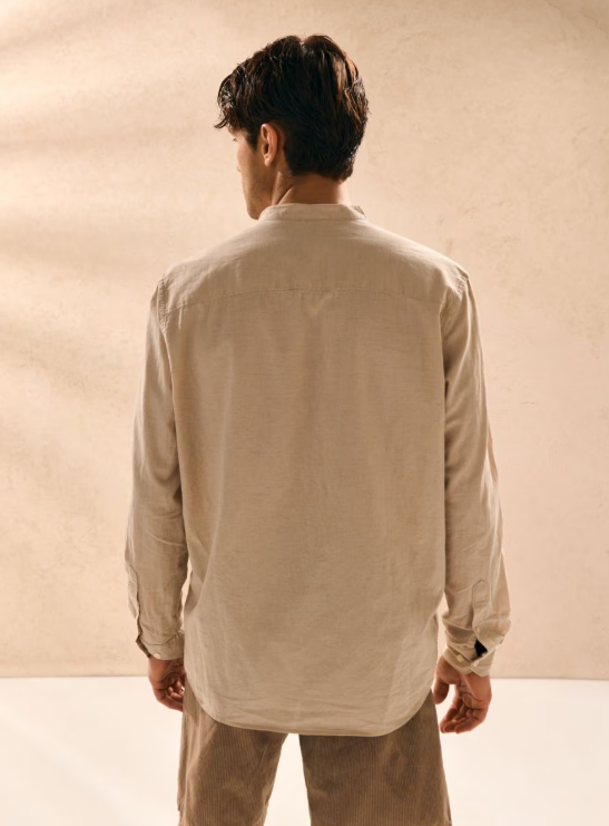Coastline Linen Shirt I long sleeves
