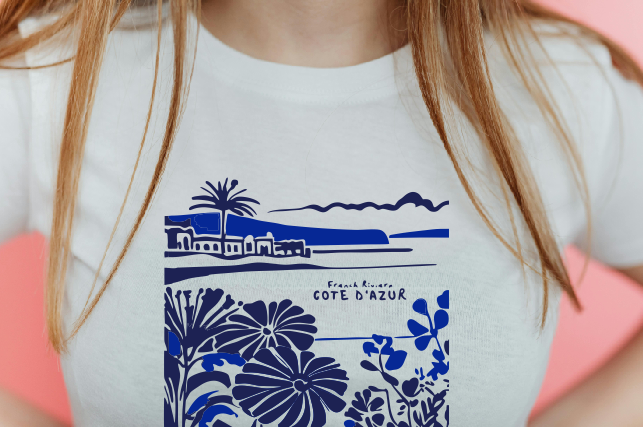 Cote d'Azure T-shirt