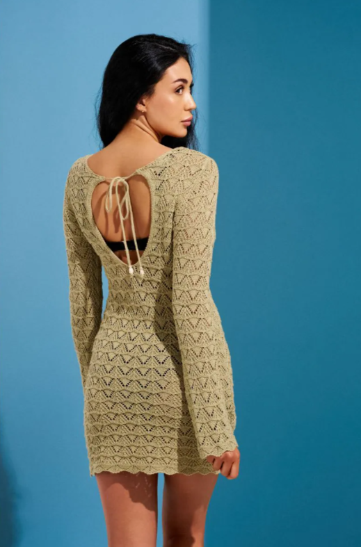 Crete Knitted Mini Dress