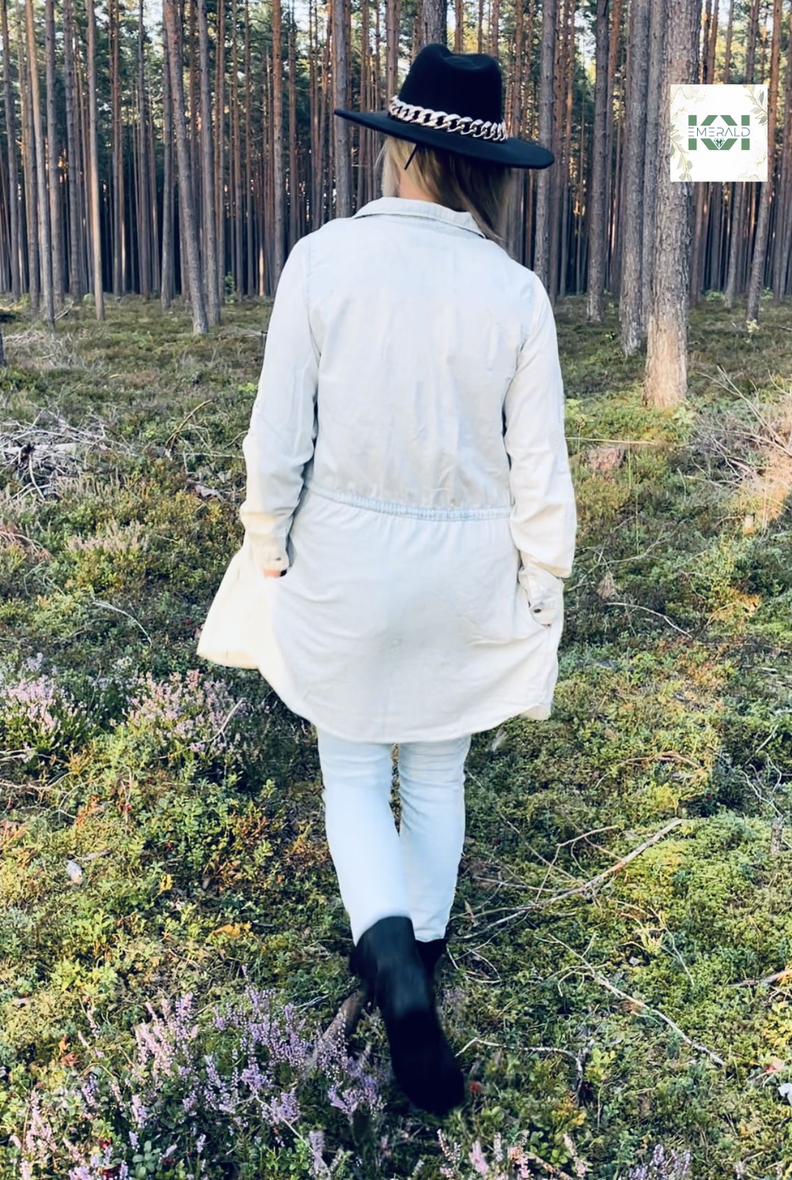 Barcelona Denim Shirt Dress
