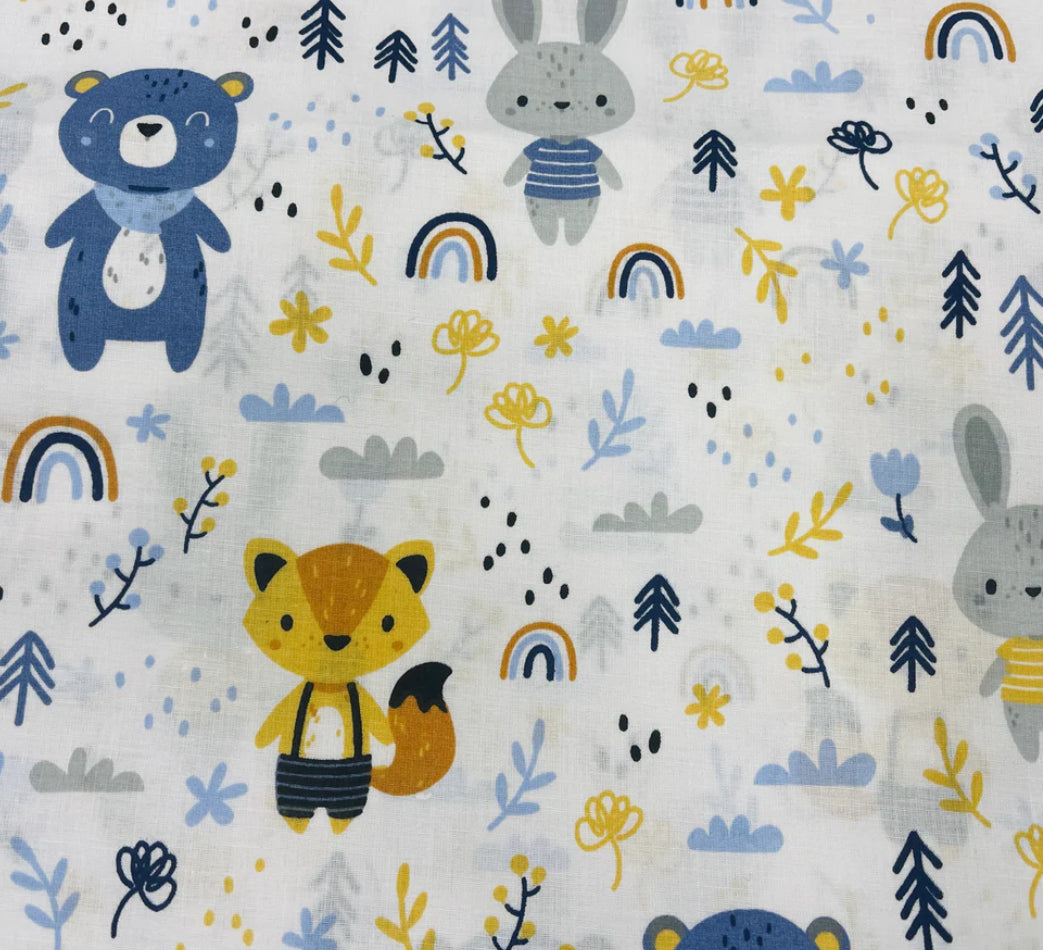 Drap-housse en coton avec imprimés avec élastique en caoutchouc Tailles personnalisées, literie pour bébé, enfant, tout-petit, adolescent, adulte