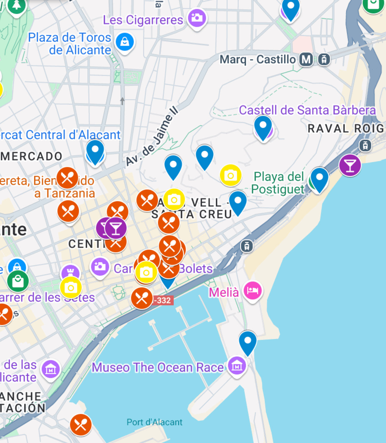 Alicante, Spain 🇪🇸 Google Maps Guide – Hidden Gems, Food & Must-See Spots