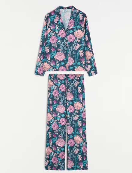 Lisbon Satin Pajama Set