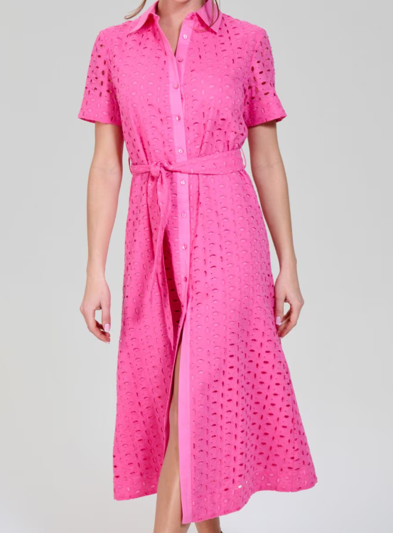 Monaco Midi Shirt Dress