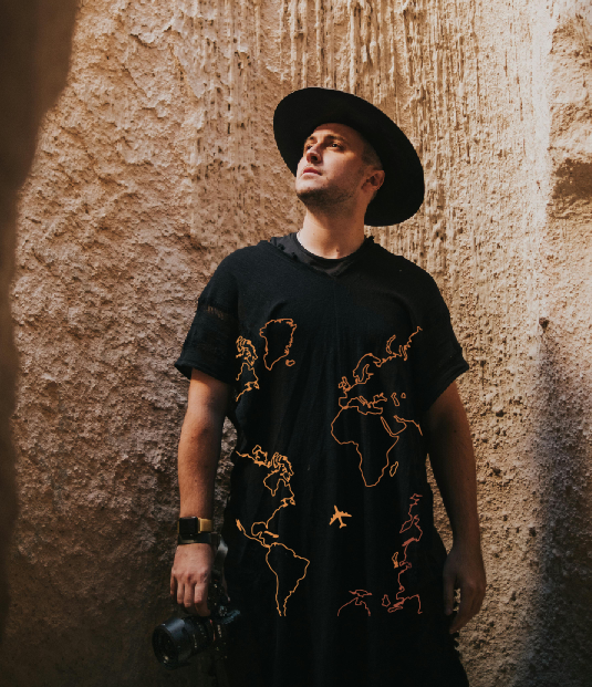 World Map contour T-shirt l Sweatshirt