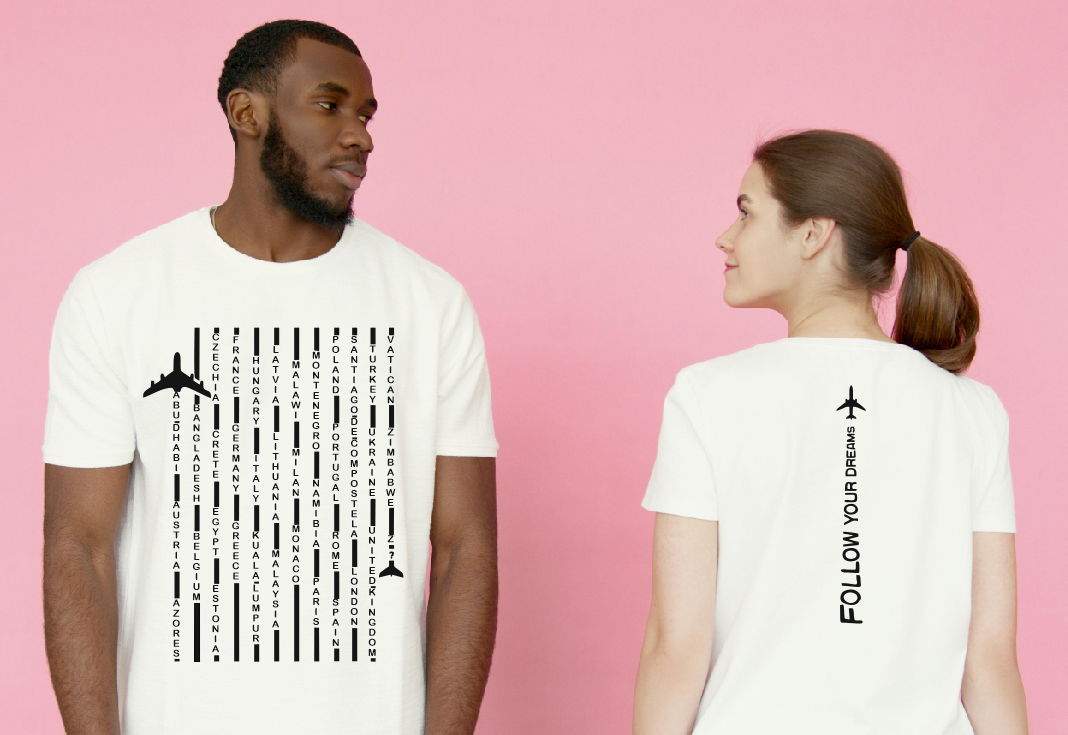 Cities & Countries T-shirt