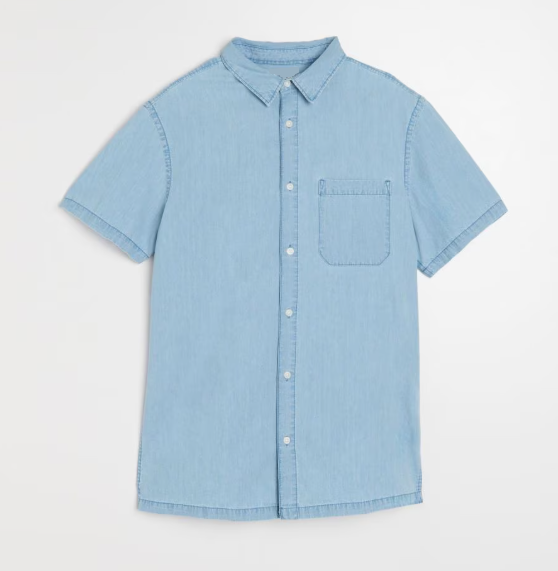 Denim Shirt I short sleeves