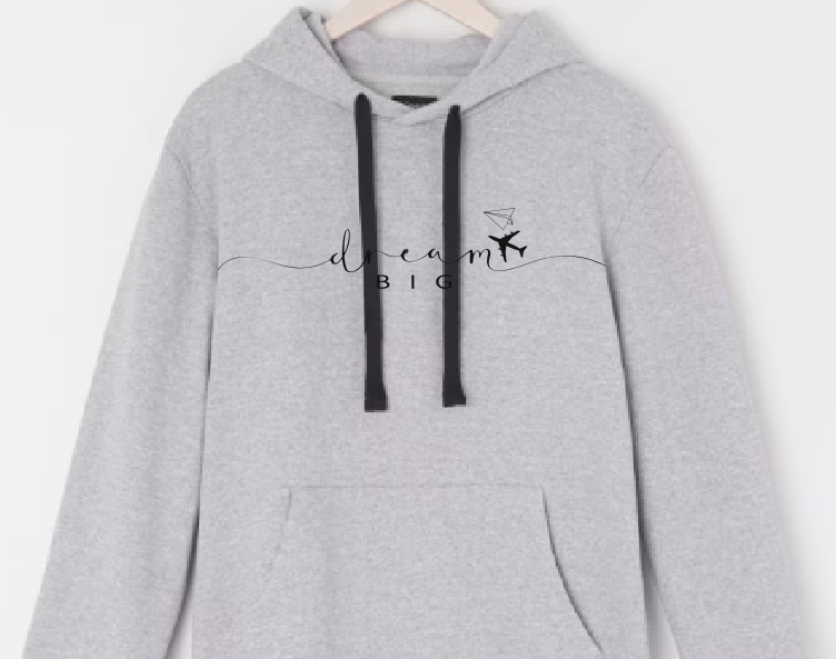 T-shirt l Sweat-shirt l Sweat à capuche Dream BIG, cadeau citation motivationnelle
