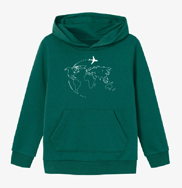 Travel around the World T-shirt l Hoodie l matching Pants