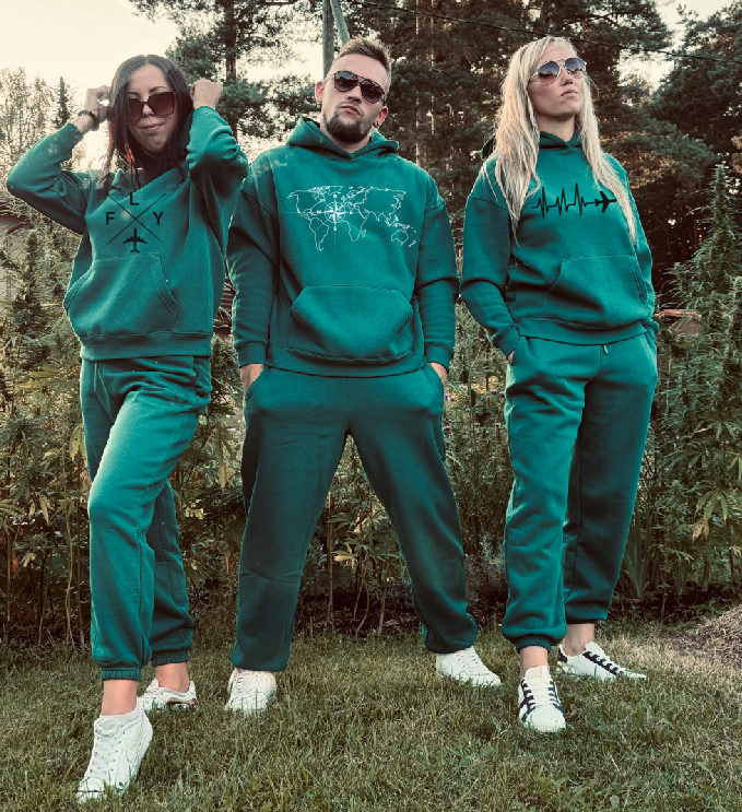 T-shirt l Sweat à capuche l Pantalon Airplane Heartline