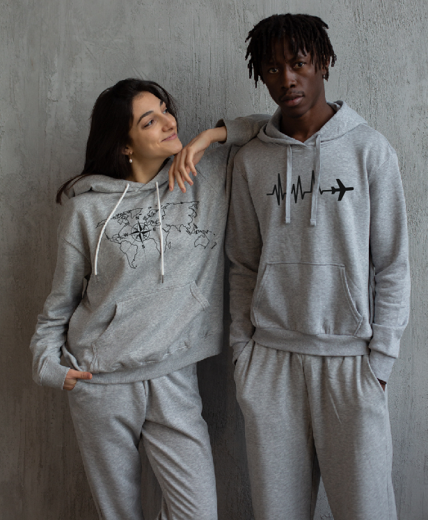 T-shirt l Sweat à capuche l Pantalon Airplane Heartline