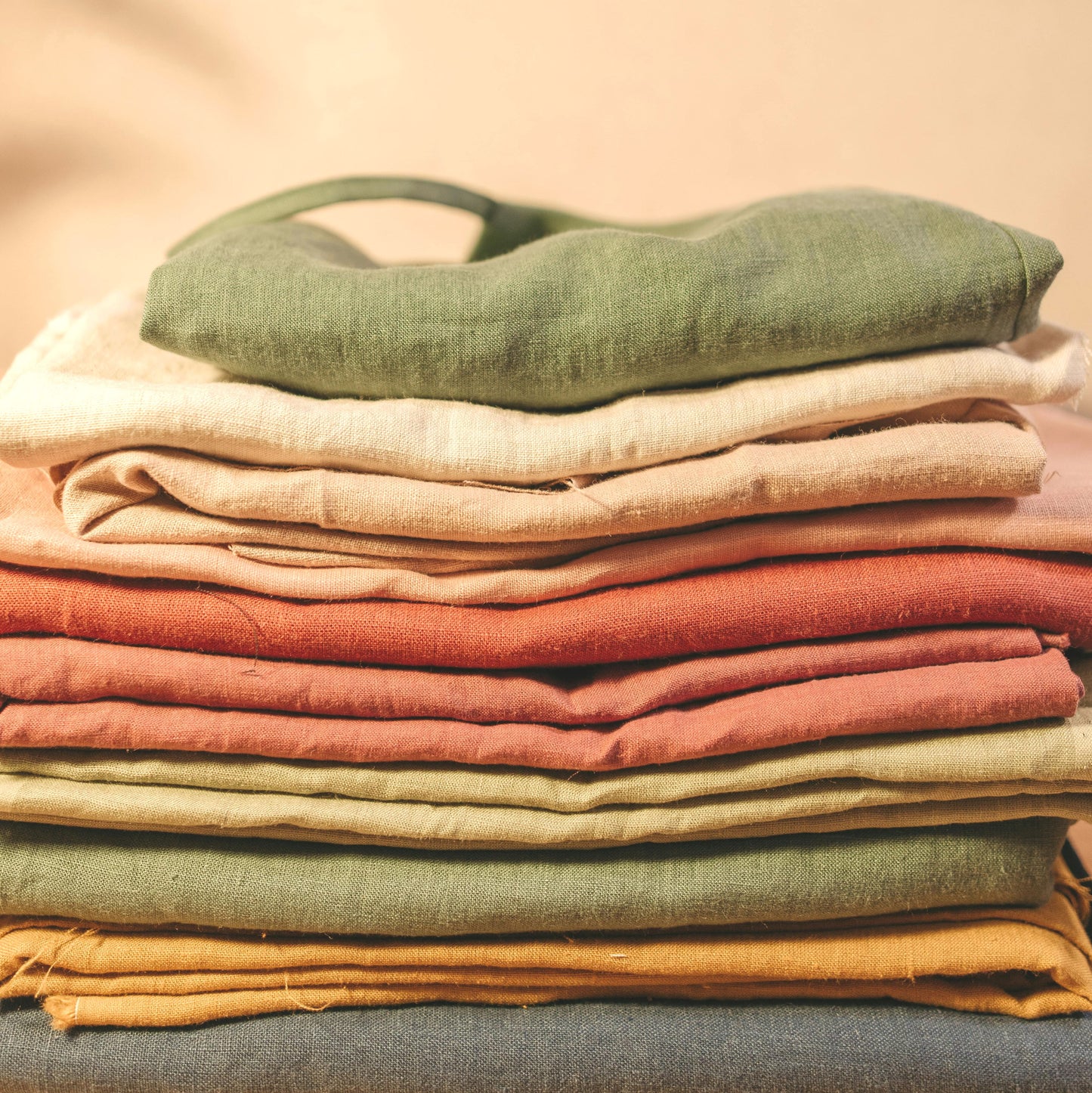 Linen Robe with matching Towel I Organic, eco-friendly and breathable