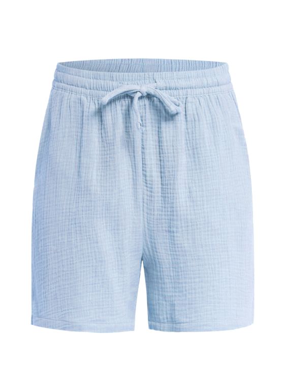 Pantalones cortos para hombre con bolsillos, ropa náutica de vacaciones de verano de algodón muselina orgánica
