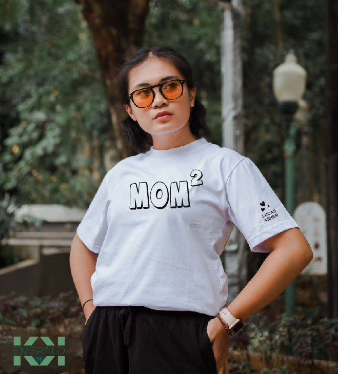 T-shirt, sweat à capuche et sweat-shirt personnalisés pour maman avec les noms de votre bébé et de vos enfants