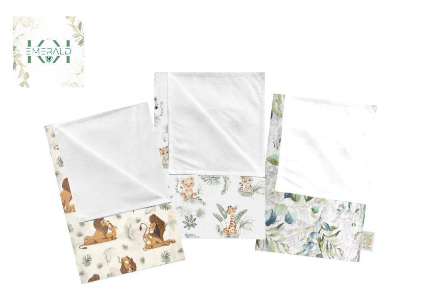 Coffret cadeau Body bébé Lion le futur roi avec couverture Minky assortie l Draps de lit imperméables Coffret cadeau baby shower en boîte