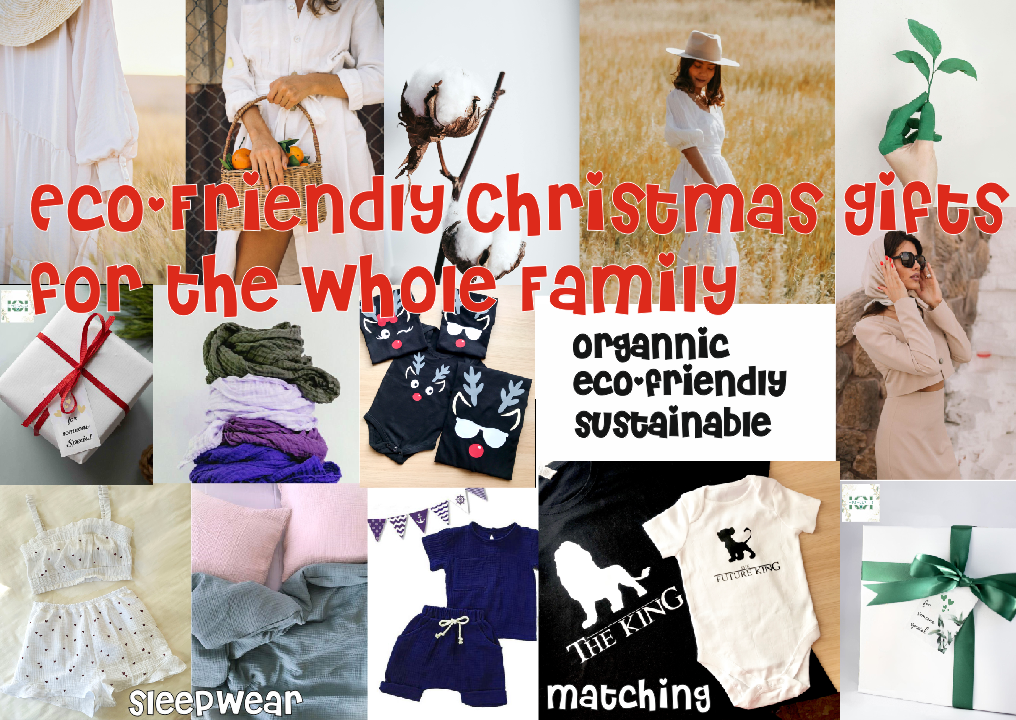 Eco-Friendly Christmas Gifts for the Whole Family: Thoughtful, Sustainable, and Stylish!