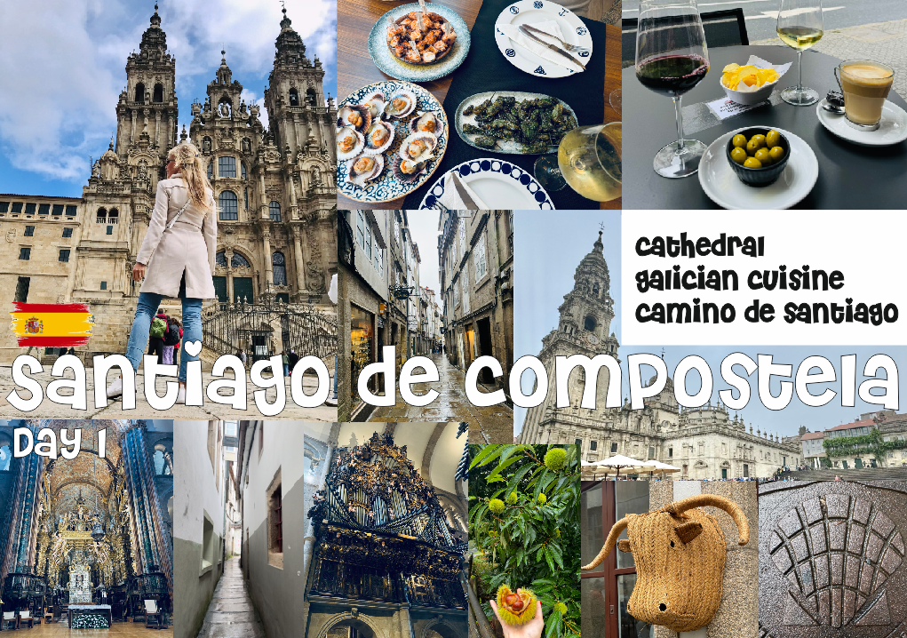 My First Day in Santiago de Compostela: History, Culture & Local Flavors