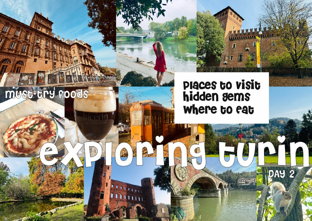 Exploring Turin: Day 2 - A Relaxing Day in Parco del Valentino and Beyond