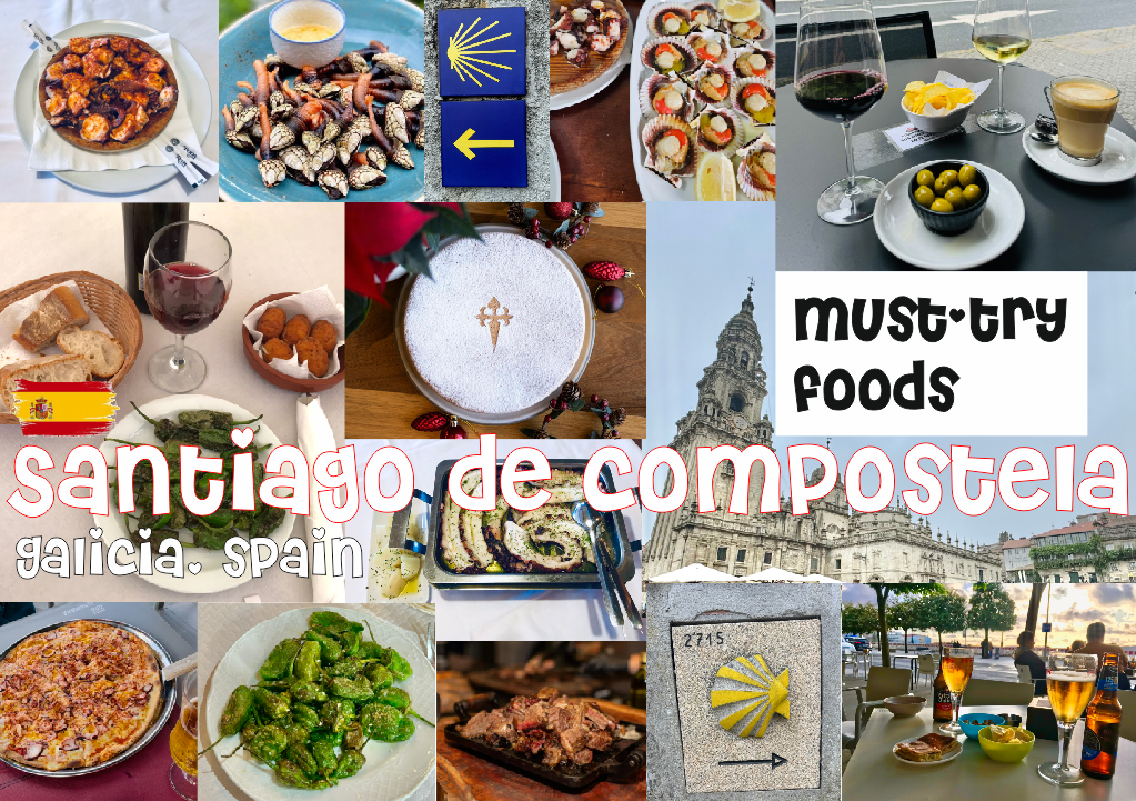 Must-Eat Foods in Santiago de Compostela, Galicia