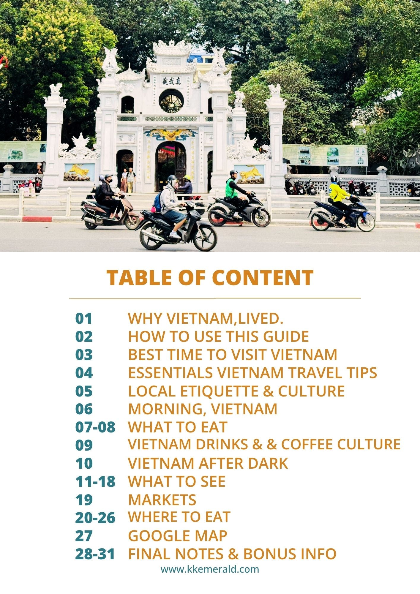 my Vietnam, lived. - Personal Food & What to See & Do Guide