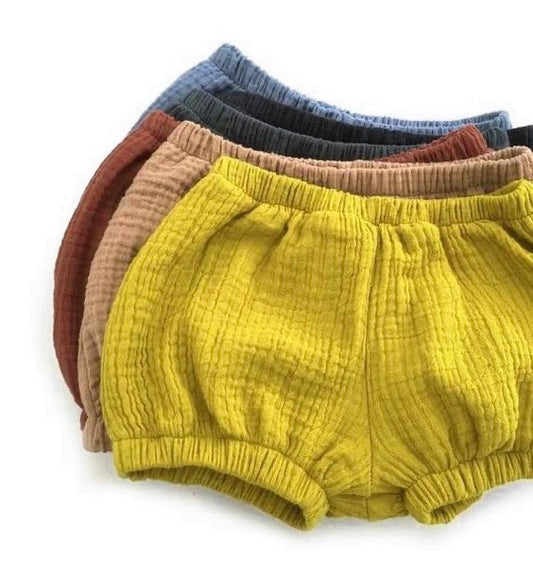 Bloomers orgánicos para bebés, cubierta de pañales de algodón de muselina ecológica