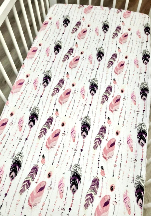 Drap-housse en coton avec imprimés avec élastique en caoutchouc Tailles personnalisées, literie pour bébé, enfant, tout-petit, adolescent, adulte