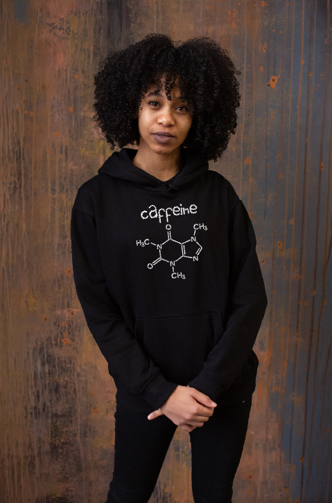 Camiseta de molécula de cafeína l Sudadera l Sudadera con capucha, Amante del café Adicción adicta Coffeeholic Espresso Lover Regalo, Sip Sip Hooray