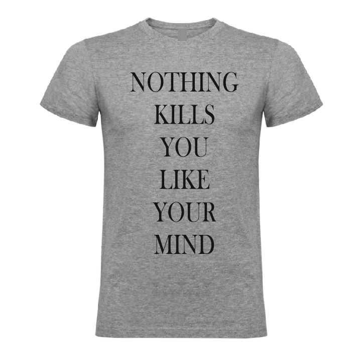 Rien ne vous tue autant que votre esprit T-shirt l Sweatshirt, Overthinking / Overthinker Quote Gift