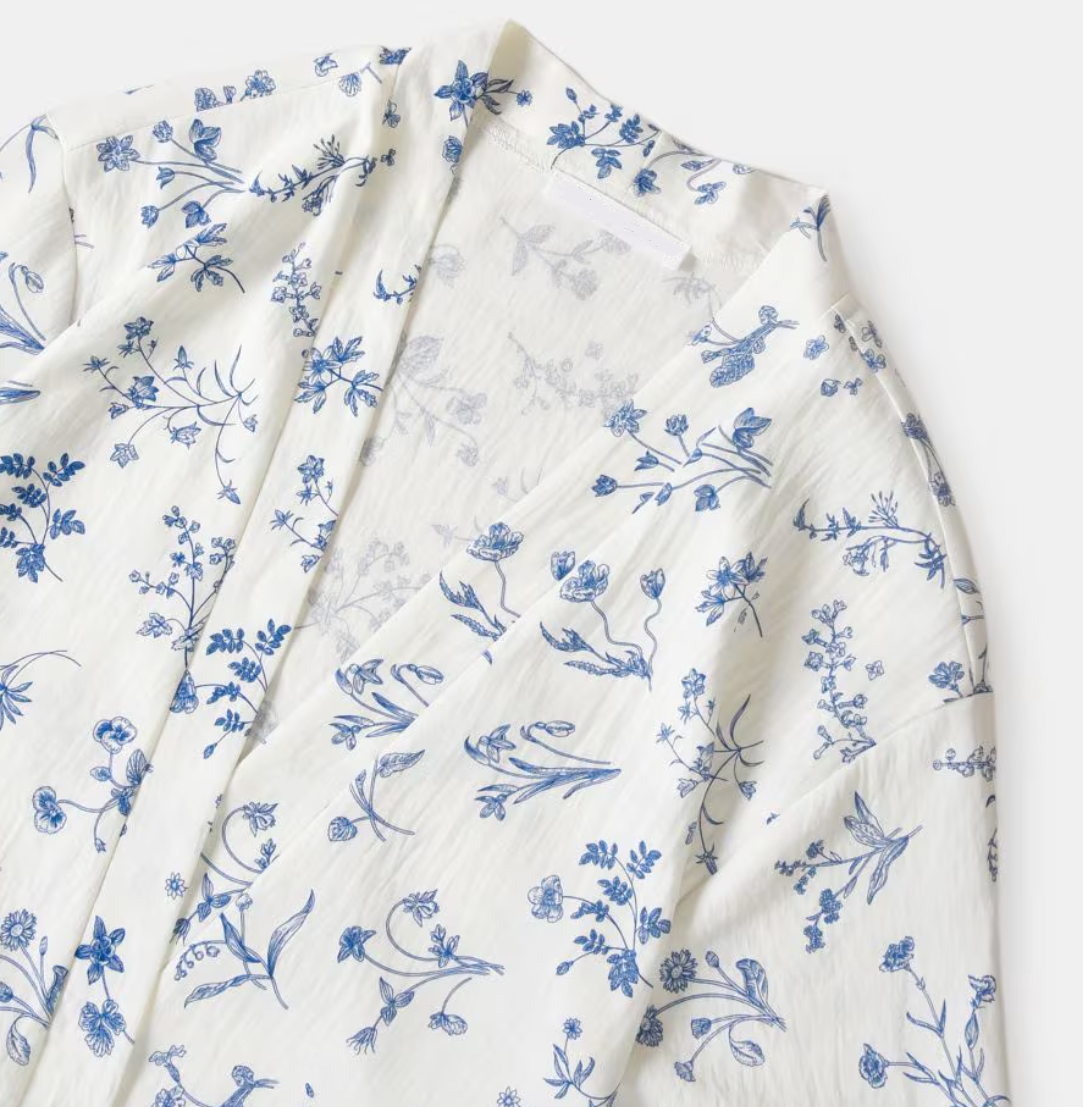 Capri Satin Robe