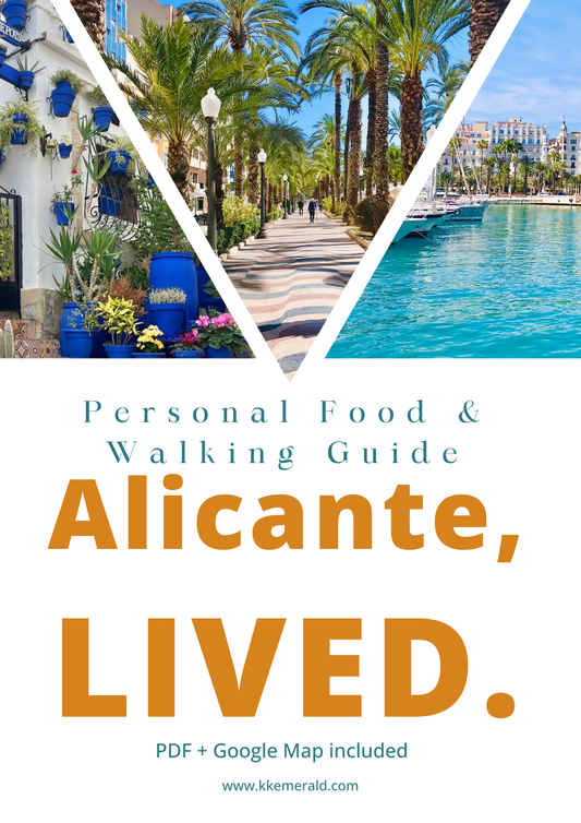 Alicante, LIVED. - Personal Food & Walking Guide + Google Map