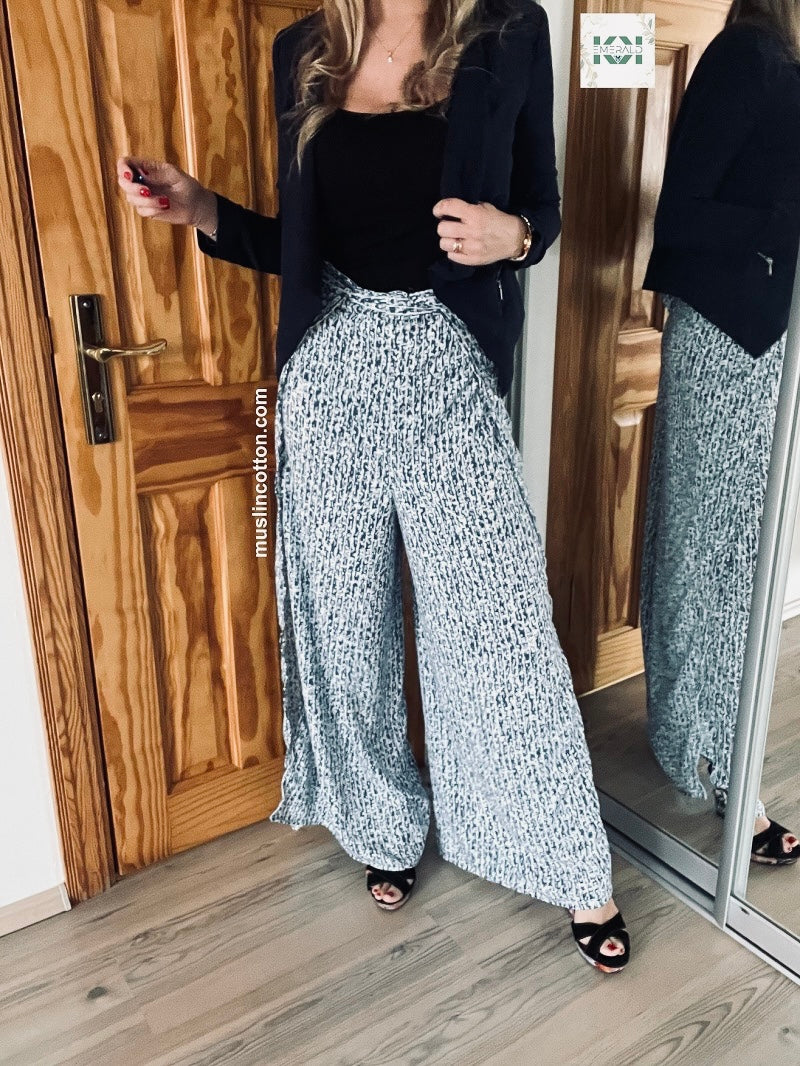 PDF Pattern Wrap Pants + Step-by-Step Video Tutorial. Sewing beginners Friendly