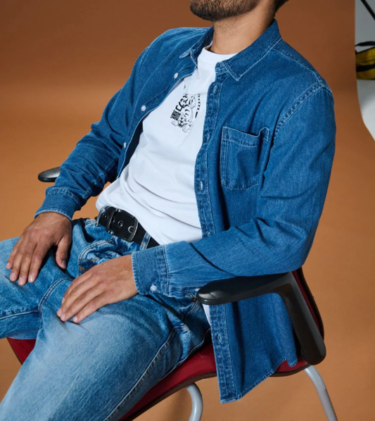 Denim Shirt I long sleeves