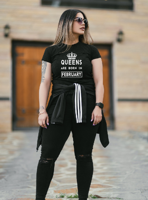 Queens are born in April, May, June, July, August, September, October, November, December, January, February, March T shirt l Sweatshirt l Hoodie