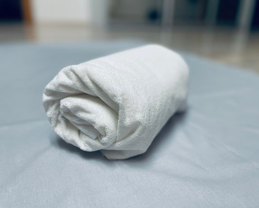 Sábana cabida algodón impermeable con goma elástica, ropa de cama para adultos y niños pequeños