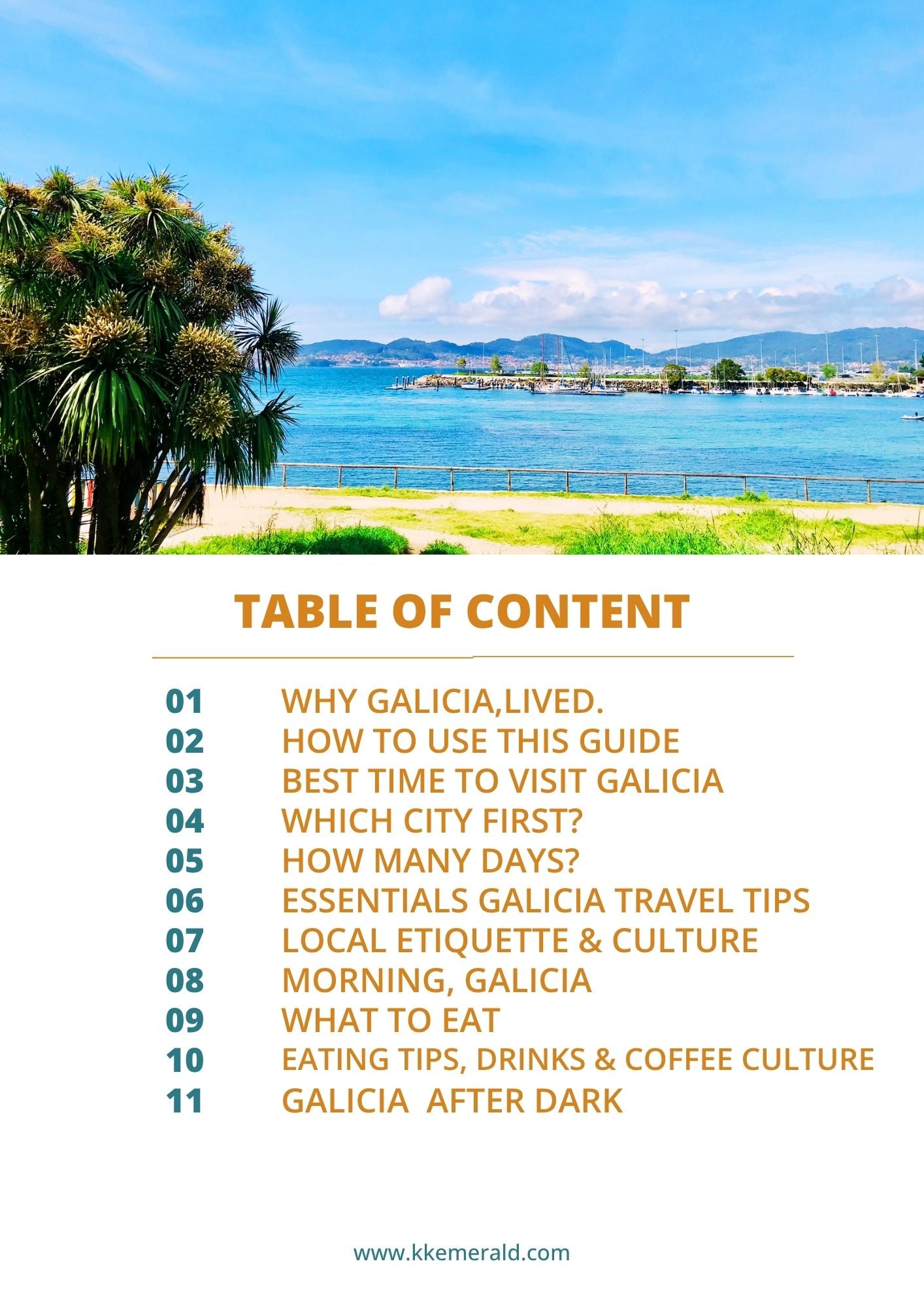 Galicia, lived - Personal Food & Walking Guide + Google Map. A Coruña, Vigo & Santiago de Compostela