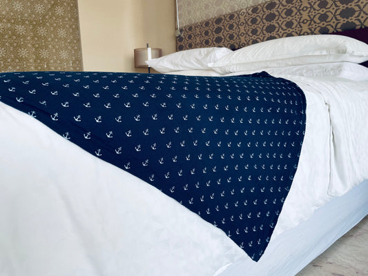Manta de tiro Funda de cama de muselina de algodón orgánico y ecológico