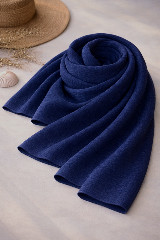 Navy Blue The Journey Wrap