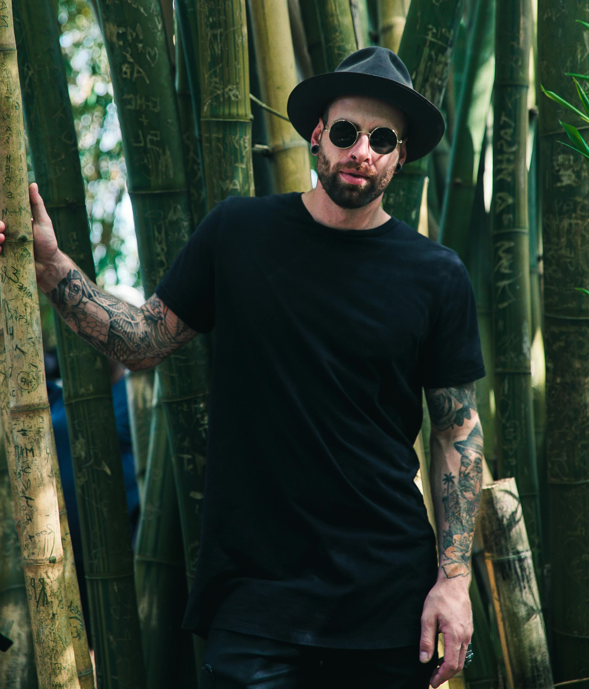 Oslo Black & White Regular Tee