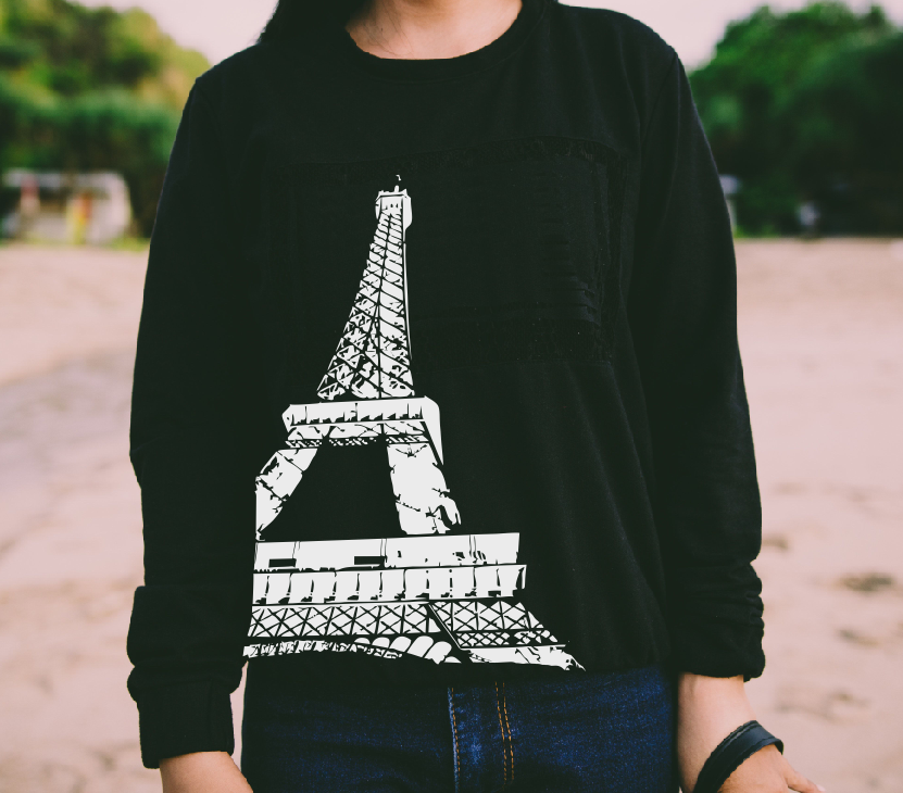 Paris Eiffel Tower T-shirt l Sweatshirt l Pants