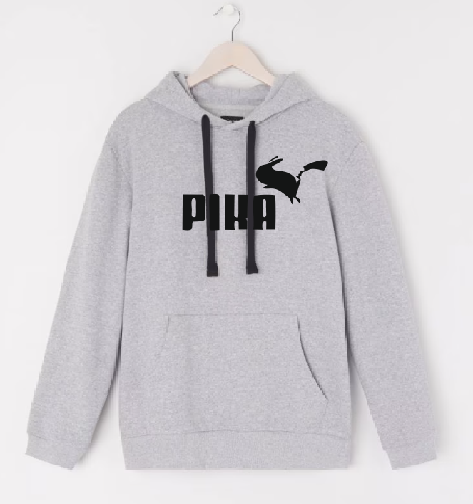 Pika Puma parody T-shirt l Hoodie l Pants