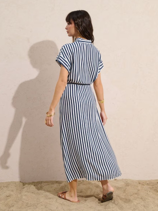 Riviera Midi Shirt Dress