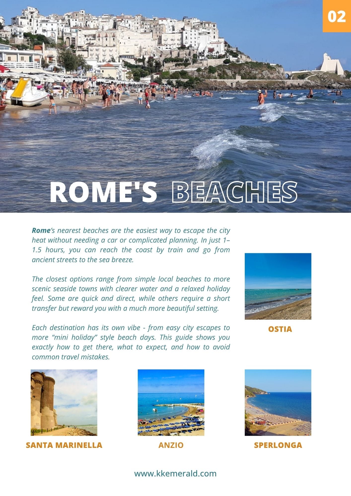 Rome, lived. + Beach Escape - The Complete Rome Pack