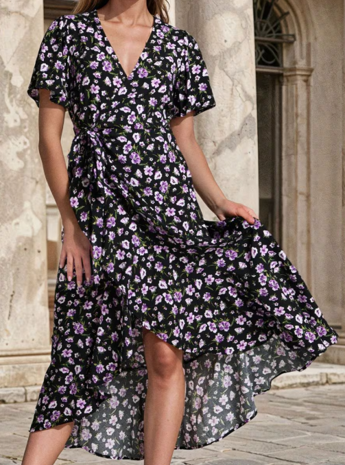 Antalya Wrap Dress