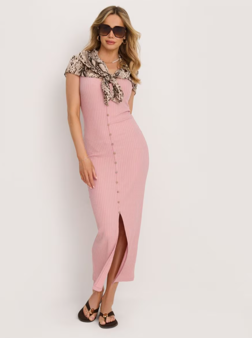 Mira Dress l Dusty Rose