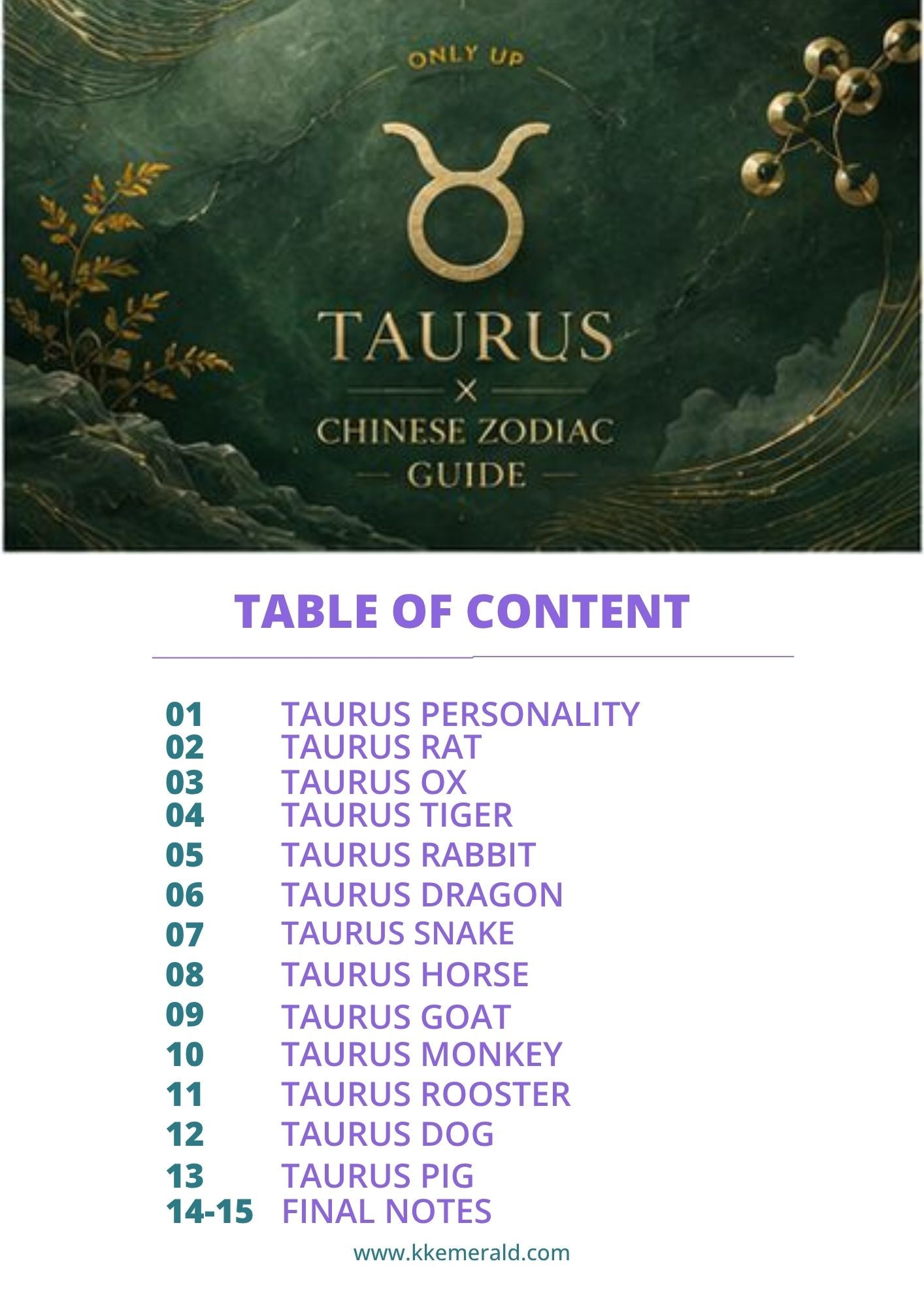 ♉ Taurus x Chinese Zodiac Guide