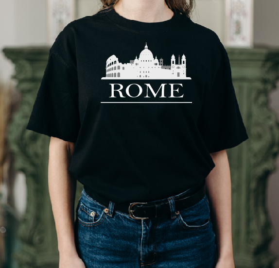 T-shirt Villes et Pays de Rome