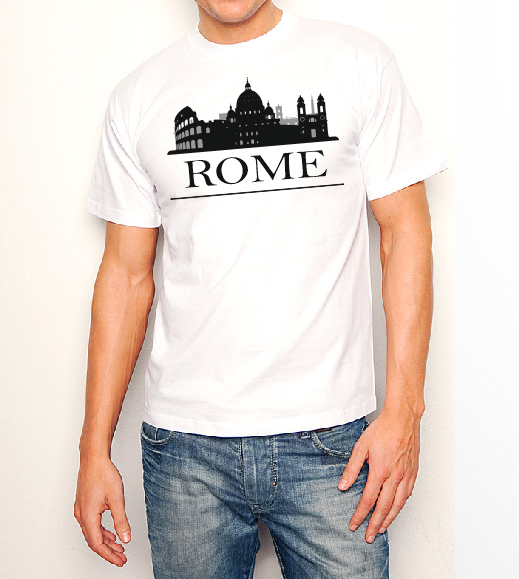 T-shirt Villes et Pays de Rome